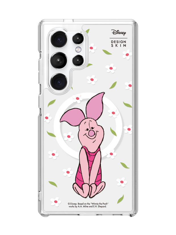 [DISNEY] WINNIE THE POOH 2 - FLOWER PIGLET (CLEAR MAGSAFE CASE)