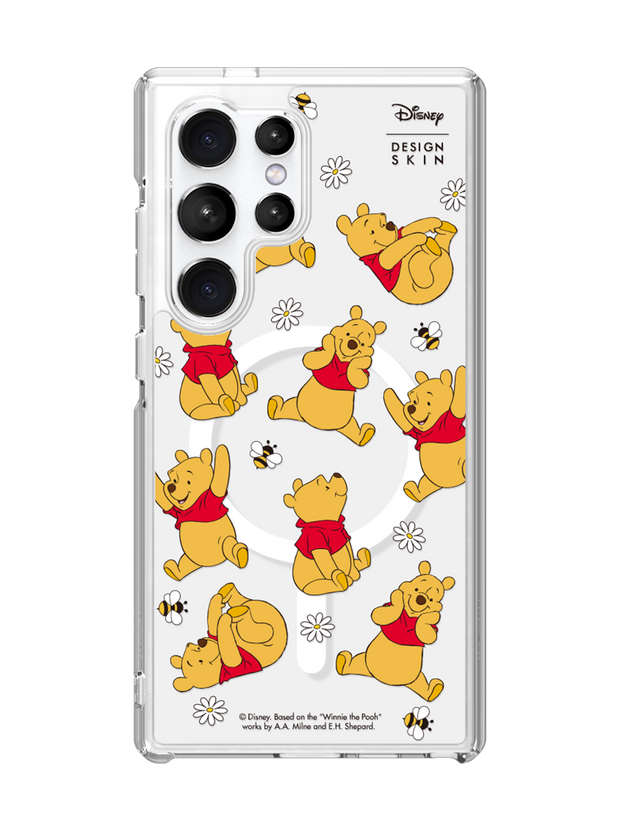 [DISNEY] WINNIE THE POOH 2 - PATTERN BEE POOH (CLEAR MAGSAFE CASE)