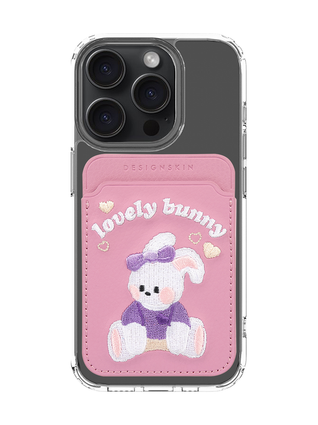 RETRO - PINK HEART/BUNNY